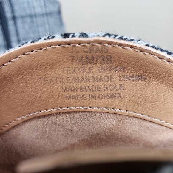 JESSICA SIMPSON Womens 7.5 Crais Black White Plaid Wedge Bootie NEW - Picture 9 of 12